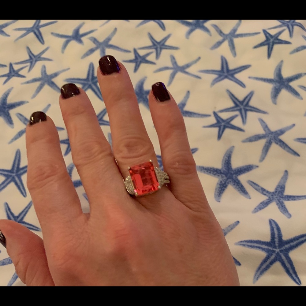 FREE💥—ADD ON w/ any jewelry purchase GORGEOUS Coral Quartz💥 - Picture 2 of 8
